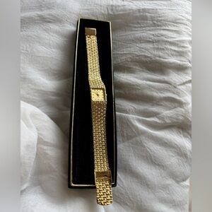 Sergio Valente gold quartz watches